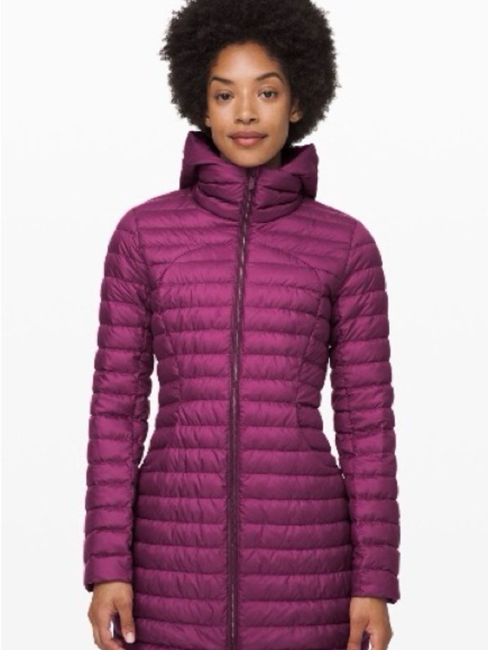 Lululemon Pack It Down Long Coat Color: Marvel 10
